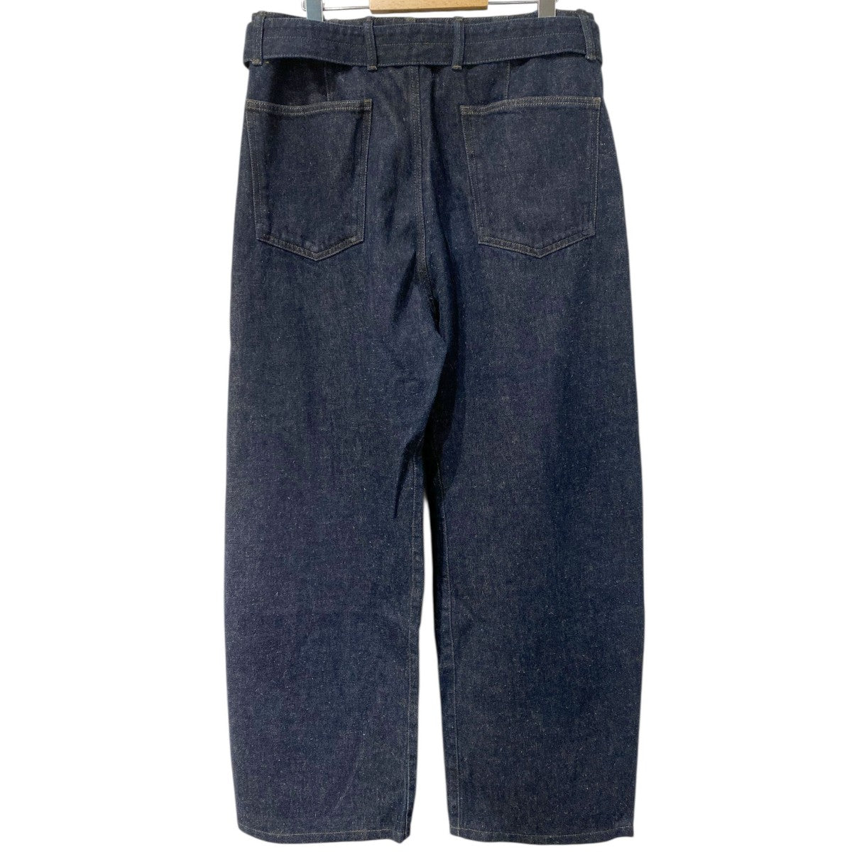 LEMAIRE(ルメール) Twisted Belted Pantsウォッシュ加工プリーツワイド