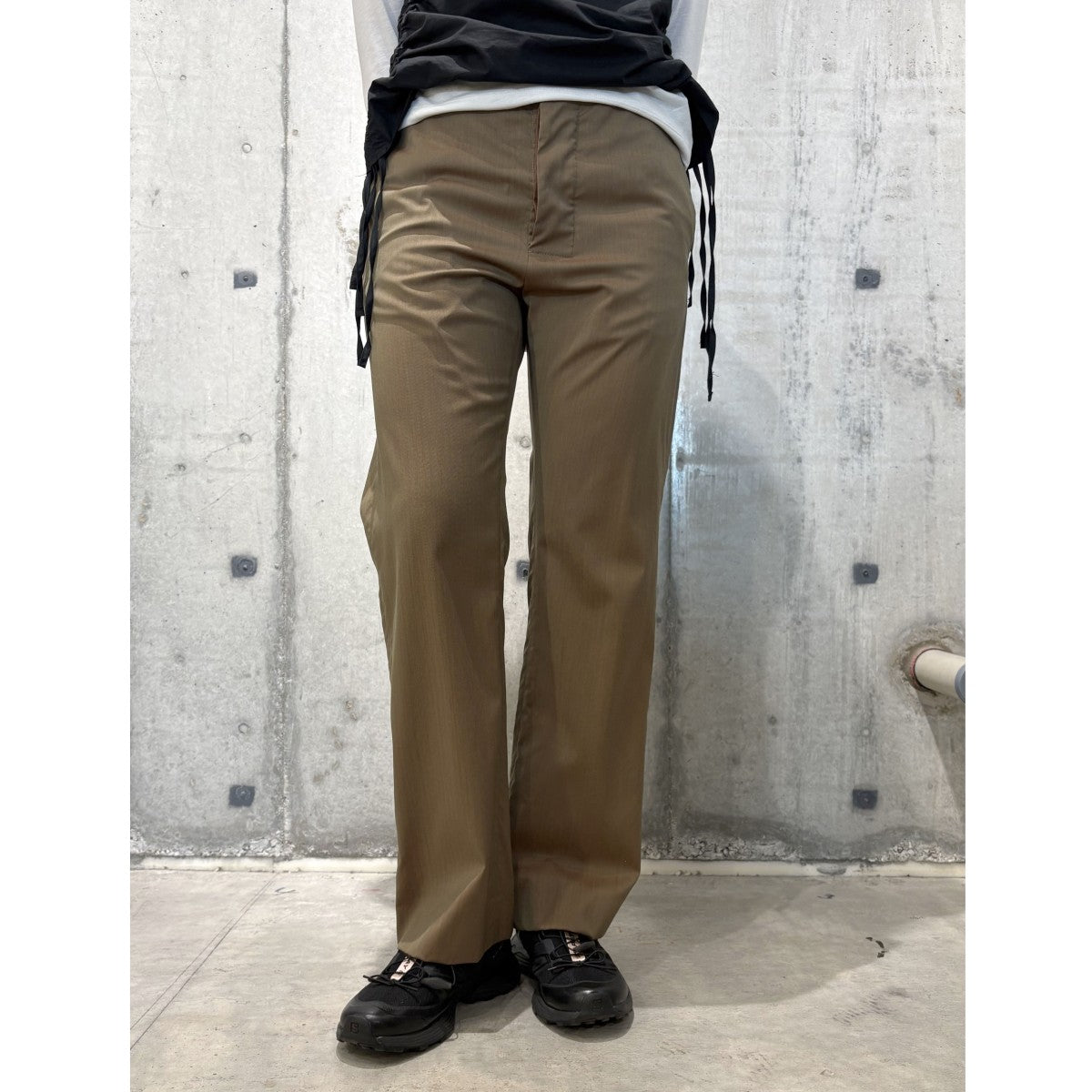 24AWLORO PIANA TAILORED TROUSEウールイージーパンツ