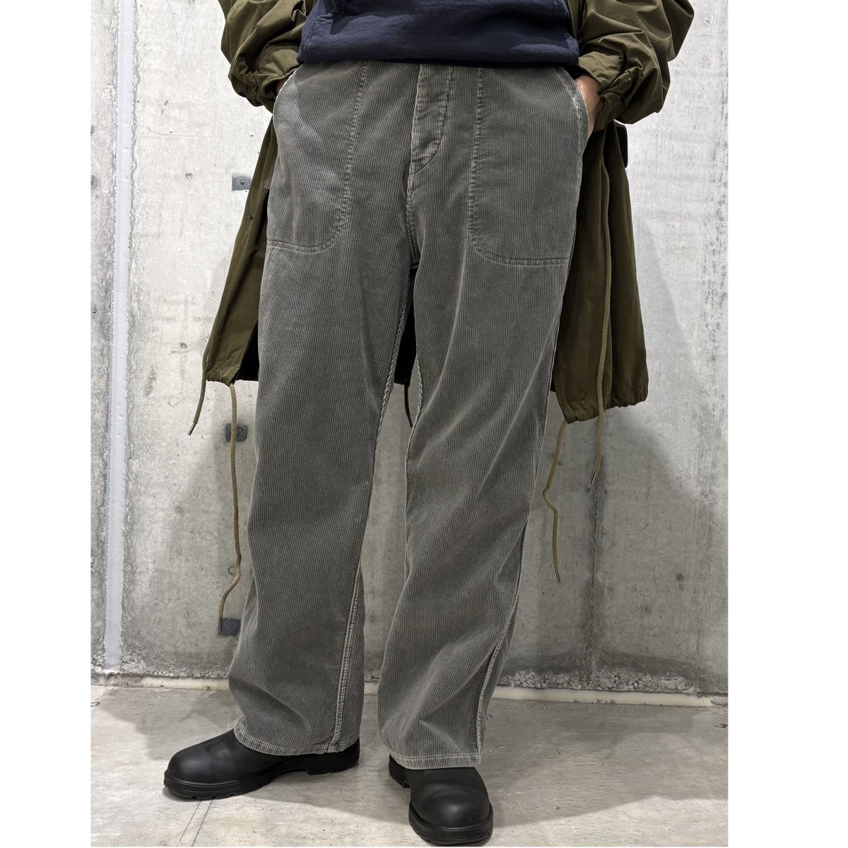 MAATEE＆SONS(マーティーアンドサンズ) 24AWUS NAVY DENIM PANTS