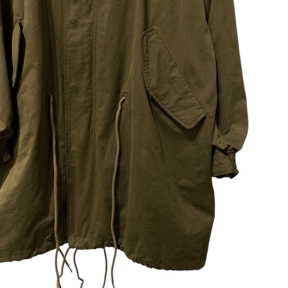 echeveria(エケベリア) waxed weather m-65 fishtail parkaワックス