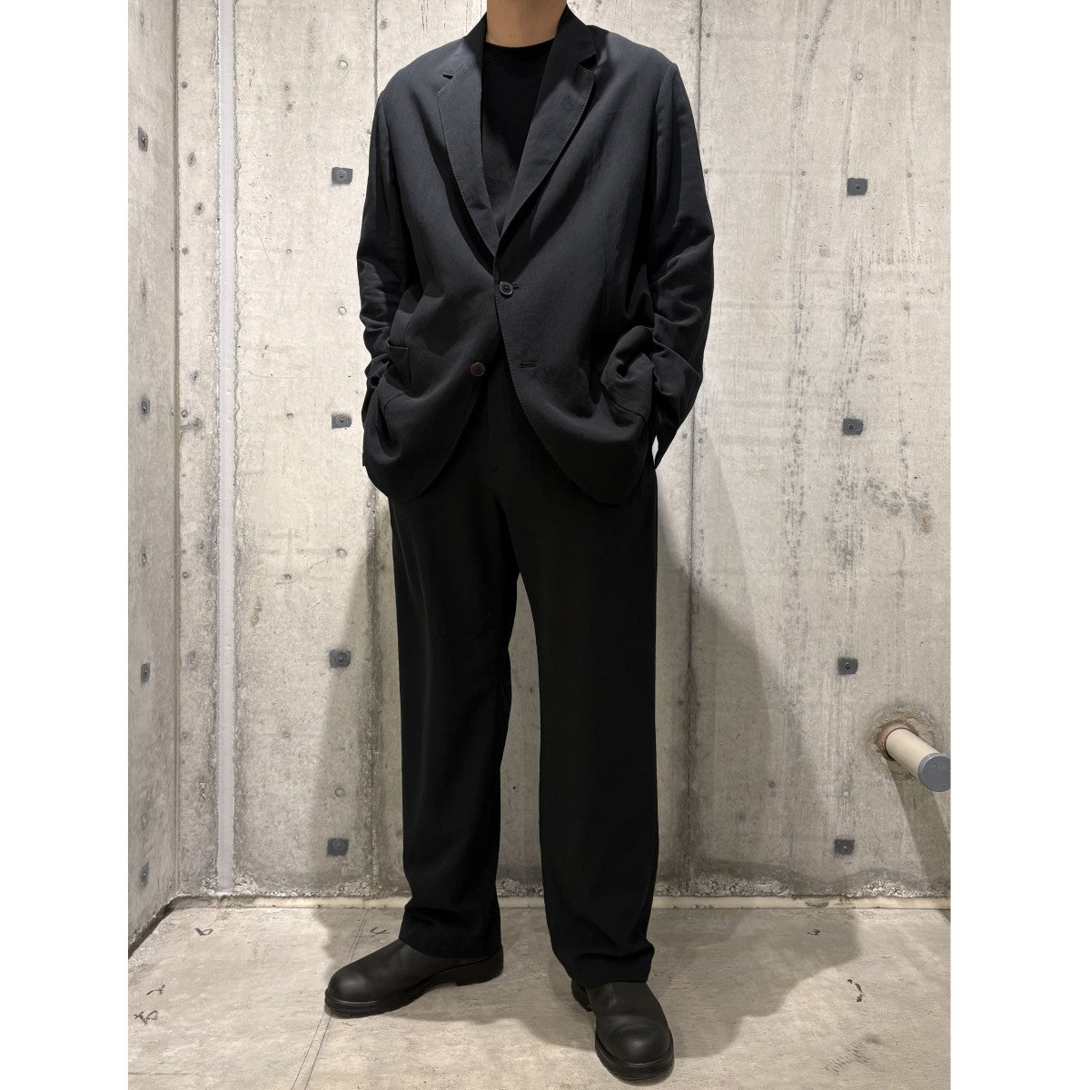 AURALEE(オーラリー) 25SSLight Cotton Wool Viyella Jacket＆Slacks