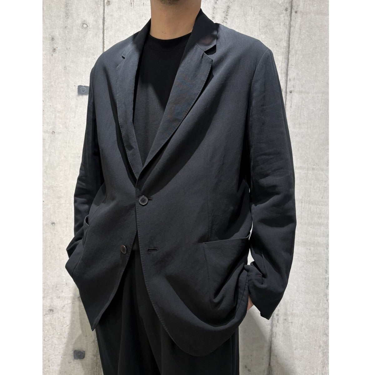 AURALEE(オーラリー) 25SSLight Cotton Wool Viyella Jacket＆Slacks
