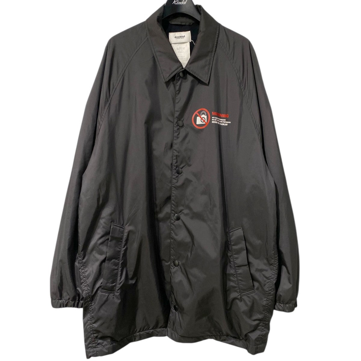 doublet コーチジャケット doublet(ダブレット) 19AWPolaroid Film Coach Jacketバックポラロイド