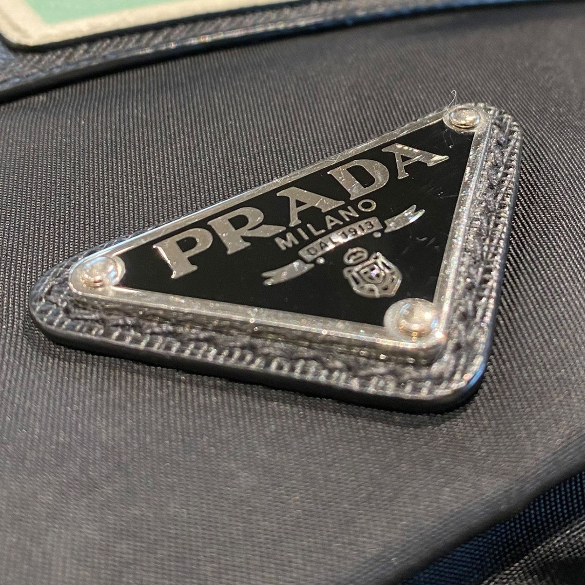 PRADA TESSUTO SOFTトライアングルショルダーバッグ2VD016 古着・中古-4枚目のアイテム画像