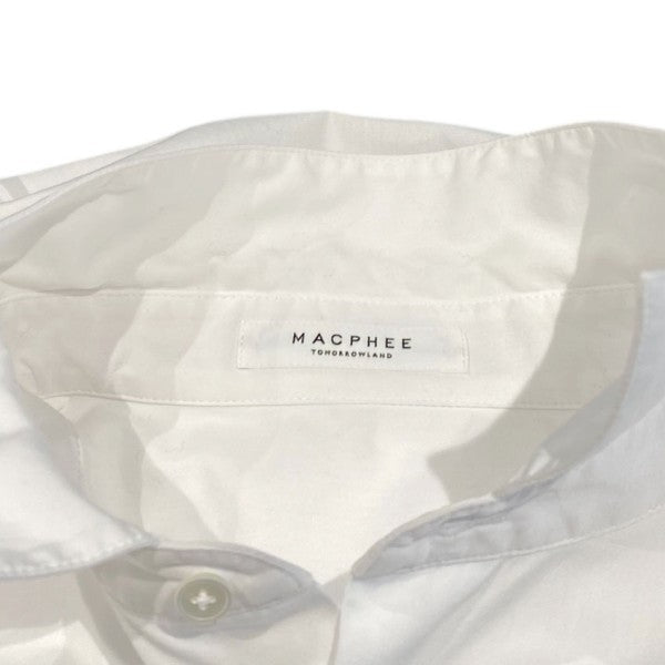 MACPHEE 24AWファインブロード レギュラーカラーシャツ 古着・中古-7枚目のアイテム画像