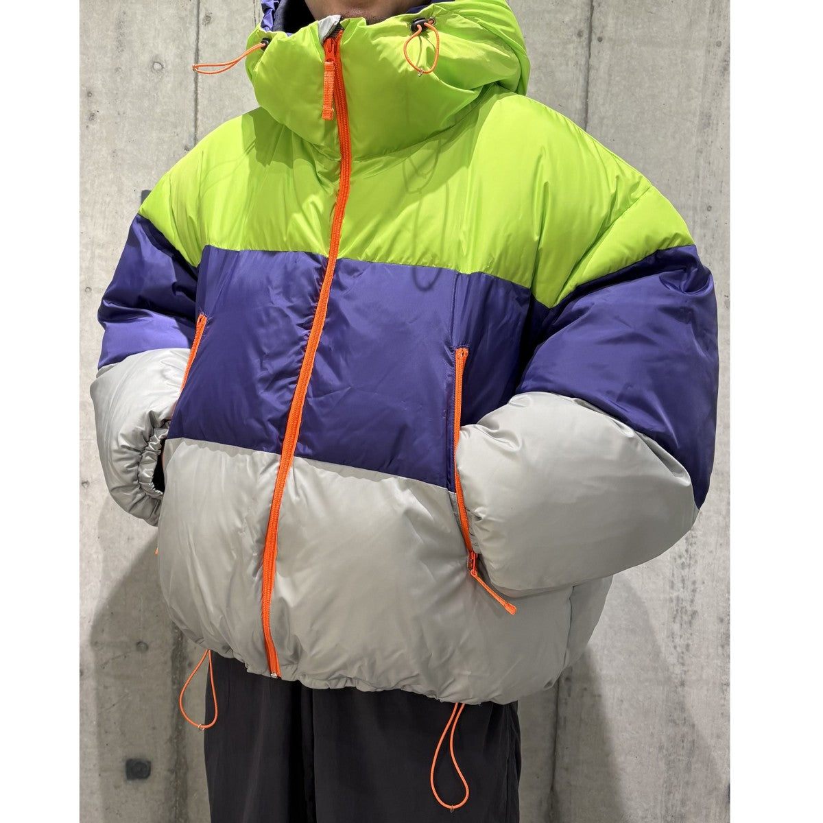 kolor beacon 22aw プルオーバー size2 kolor／BEACON(カラー／ビーコン) 22AW中綿マルチカラージャケット