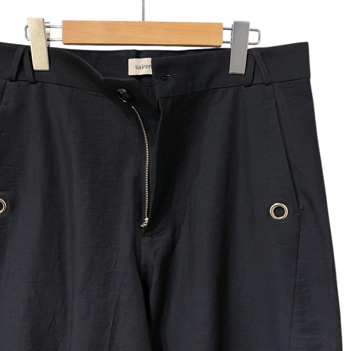 25AWMETAL-ACCENTED PANTSワイドパンツ