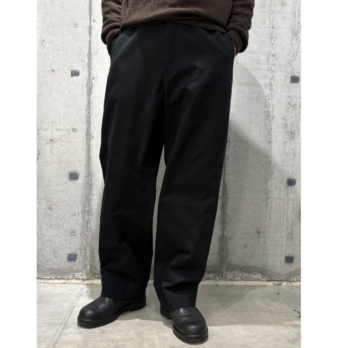 comoli 24ss ポストワークツイルパンツ COMOLI (コモリ) ポストワークツイル パンツ