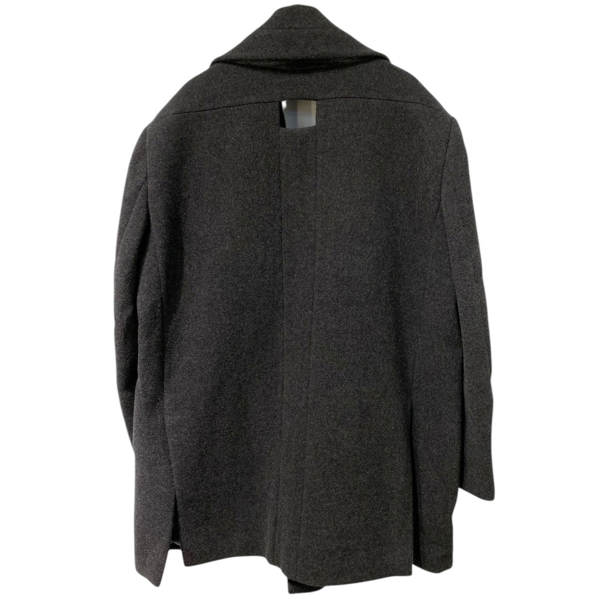 NULLUS 25AWDeconstructed PeacoatオーバーサイズPコート 古着・中古-4枚目のアイテム画像