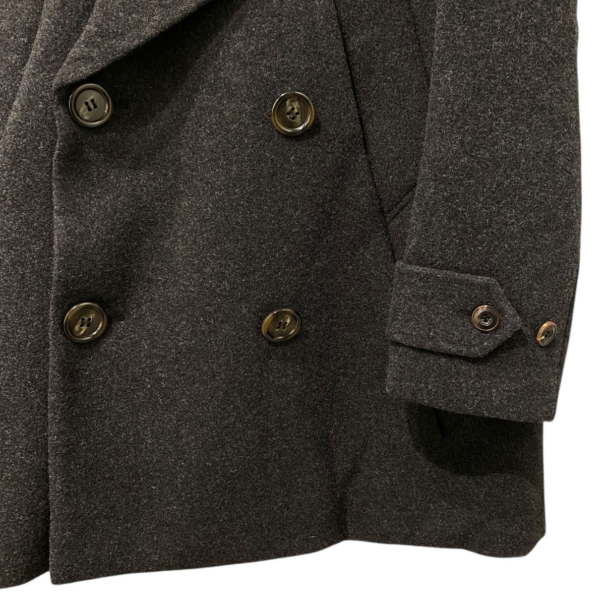 NULLUS 25AWDeconstructed PeacoatオーバーサイズPコート 古着・中古-6枚目のアイテム画像