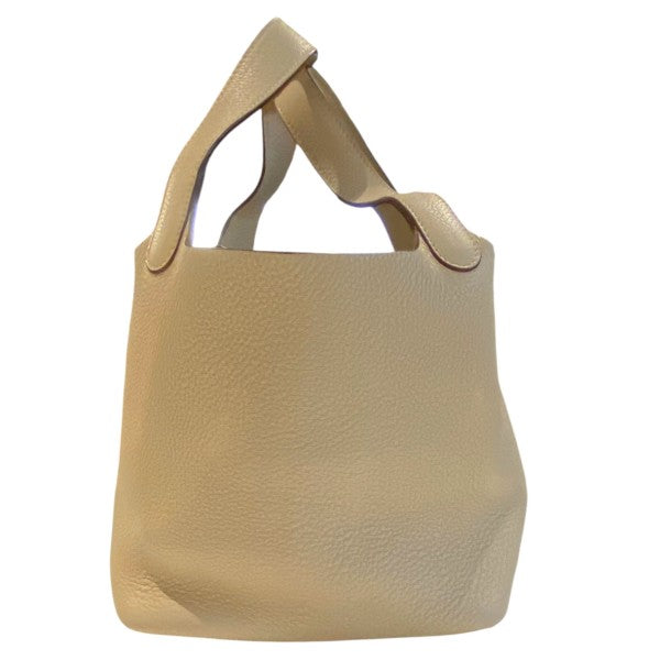 HERMES 08年PICOTIN18 PM Taurillon Clemenceピコタントリヨンクレマンスレザーハンドトートバッグ 古着・中古-2枚目のアイテム画像
