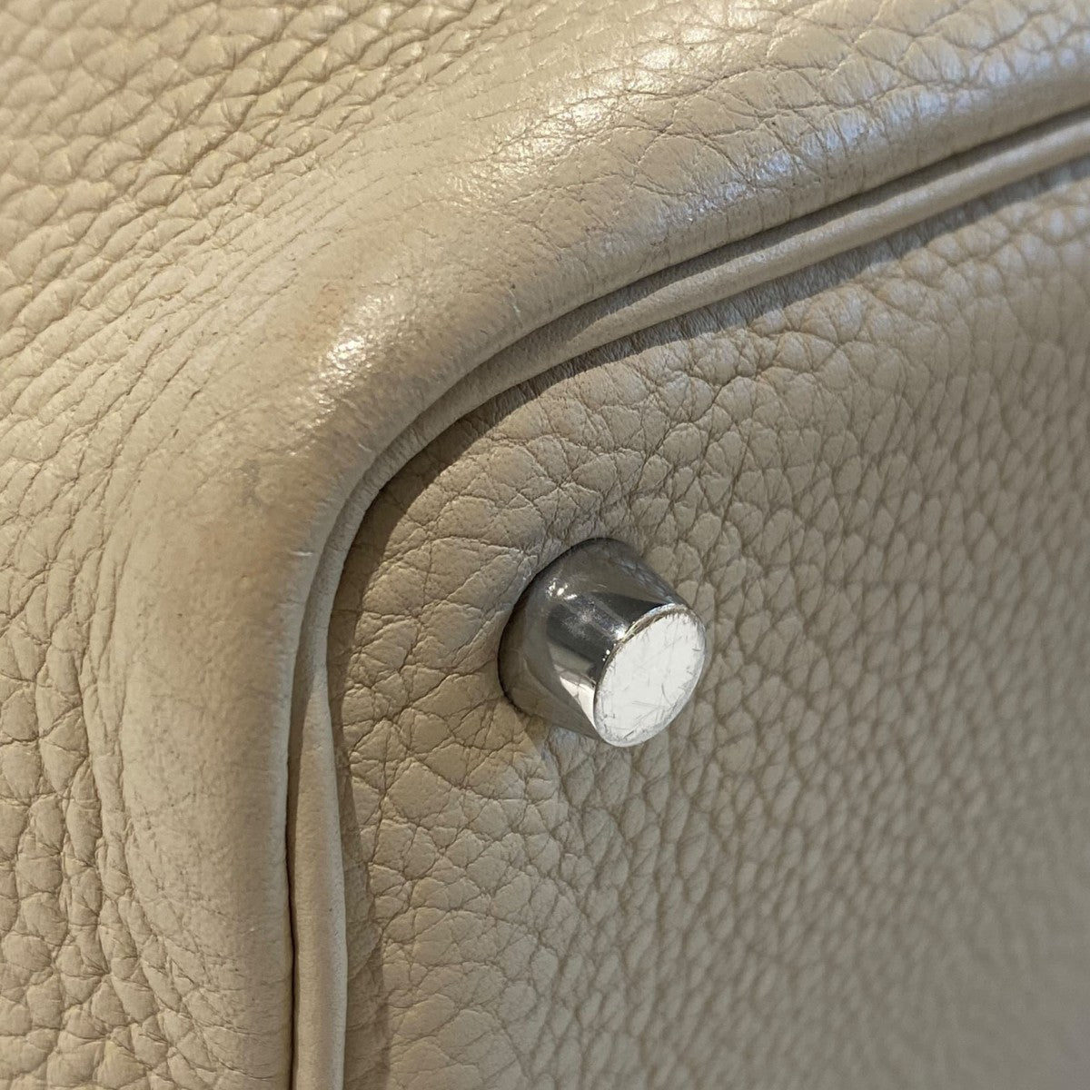HERMES 08年PICOTIN18 PM Taurillon Clemenceピコタントリヨンクレマンスレザーハンドトートバッグ 古着・中古-4枚目のアイテム画像