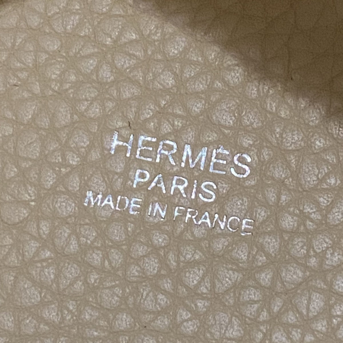 HERMES 08年PICOTIN18 PM Taurillon Clemenceピコタントリヨンクレマンスレザーハンドトートバッグ 古着・中古-9枚目のアイテム画像