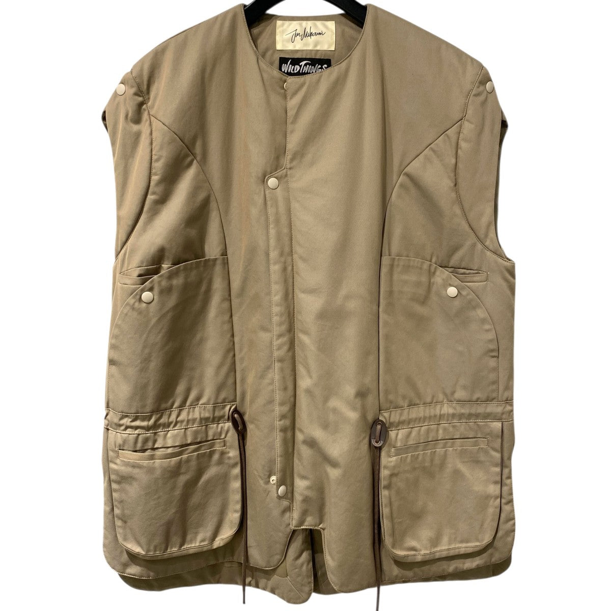 JUN MIKAMI×WILD THINGS 23SSPadded Vest中綿ミリタリーベスト 古着・中古-1枚目のアイテム画像