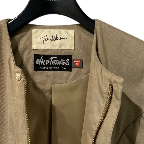 JUN MIKAMI×WILD THINGS 23SSPadded Vest中綿ミリタリーベスト 古着・中古-7枚目のアイテム画像