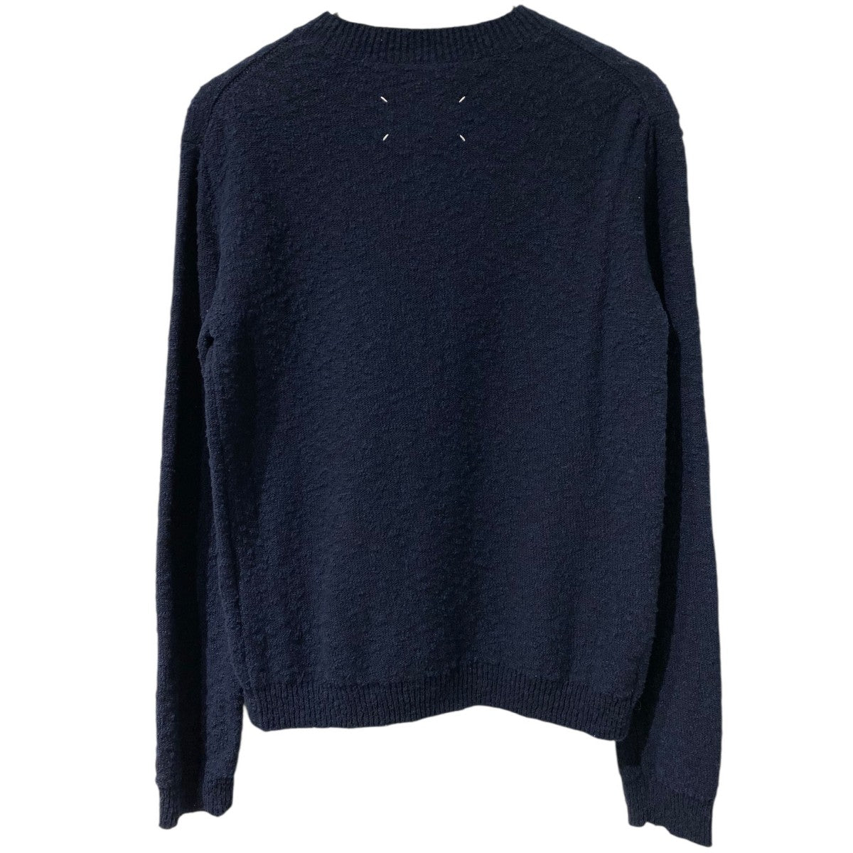 Maison Margiela1 10 23SSピリング加工クルーネックニットセーター 古着・中古-2枚目のアイテム画像