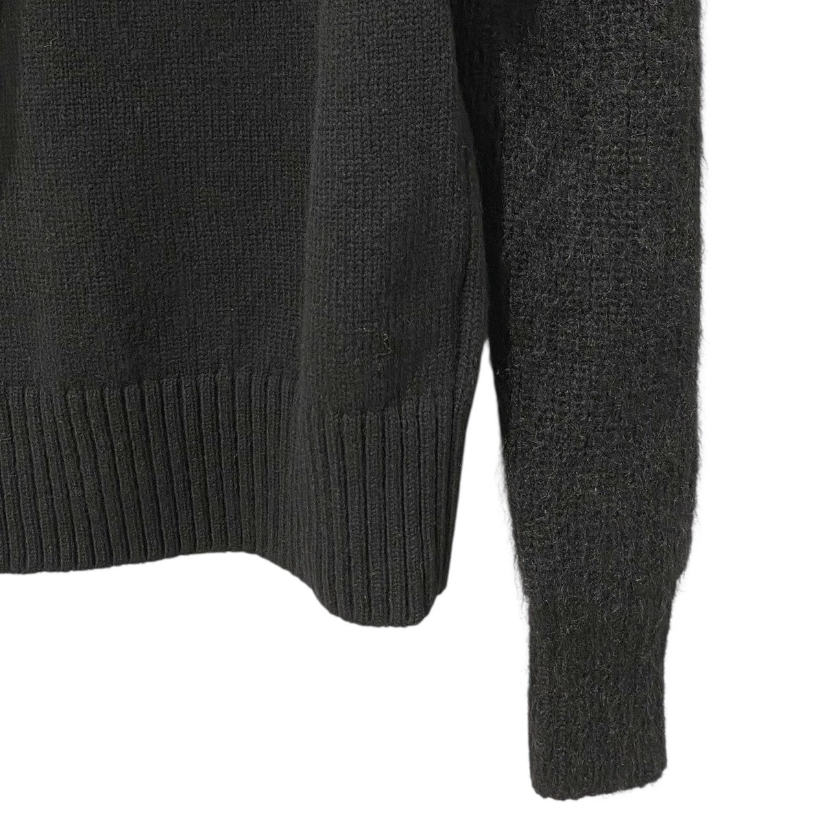 sacai 22AWMohair Knit Pulloverモヘヤレイヤードニットセーター 古着・中古-4枚目のアイテム画像