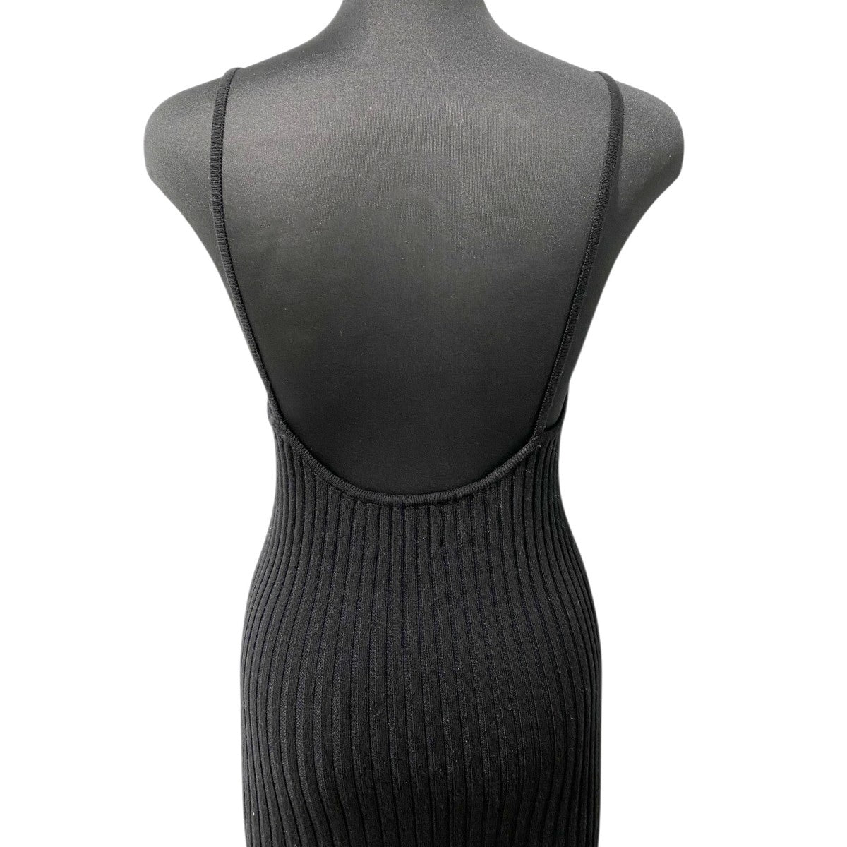 THE SHISHIKUI(Chiharu Dodo) Knit Cami Dressニットキャミストレッチワンピース 古着・中古-5枚目のアイテム画像