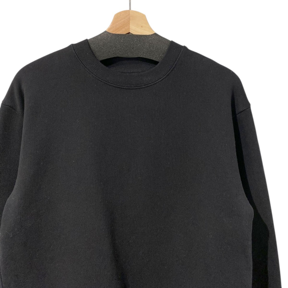 DRIES VAN NOTEN/ クルーネックスウェット/ BLACK DRIES VAN NOTEN(ドリスヴァンノッテン) Crew Neck Sweatshirtクルー