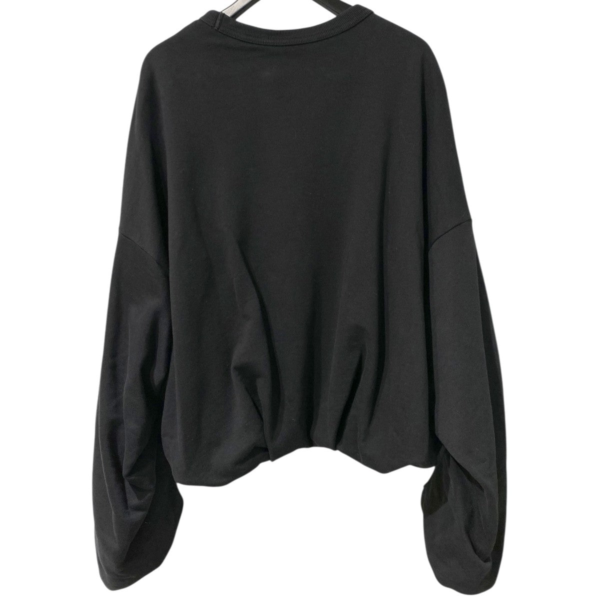 DRIES VAN NOTEN 23SSHANNET Pulloverギャザーオーバーサイズスウェット 古着・中古-3枚目のアイテム画像