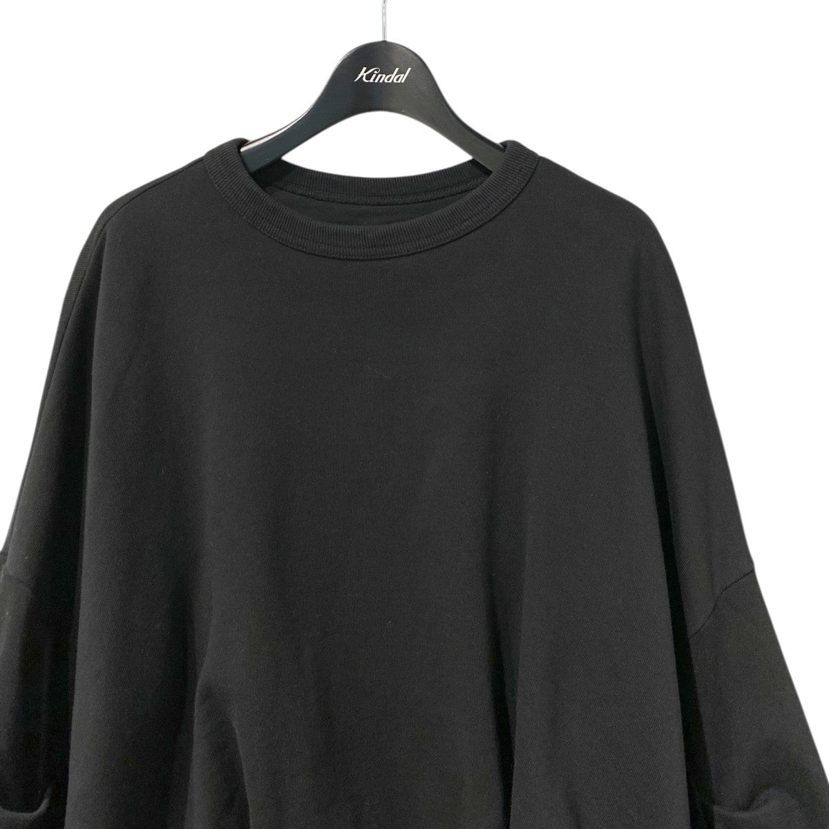 DRIES VAN NOTEN 23SSHANNET Pulloverギャザーオーバーサイズスウェット 古着・中古-4枚目のアイテム画像