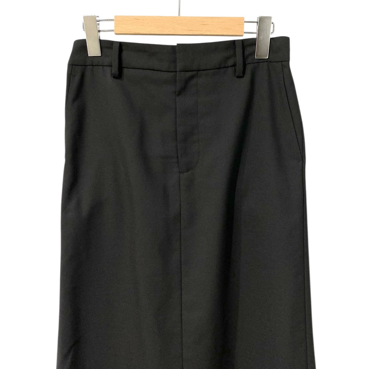 LOEFF バックサテンロングタイトスカートLF TW B／STN LW tt MAXI 古着・中古-3枚目のアイテム画像