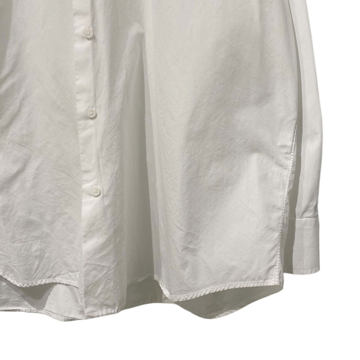 JIL SANDER Oversized Cotton Shirtオーバーサイズコットンシャツ 古着・中古-5枚目のアイテム画像