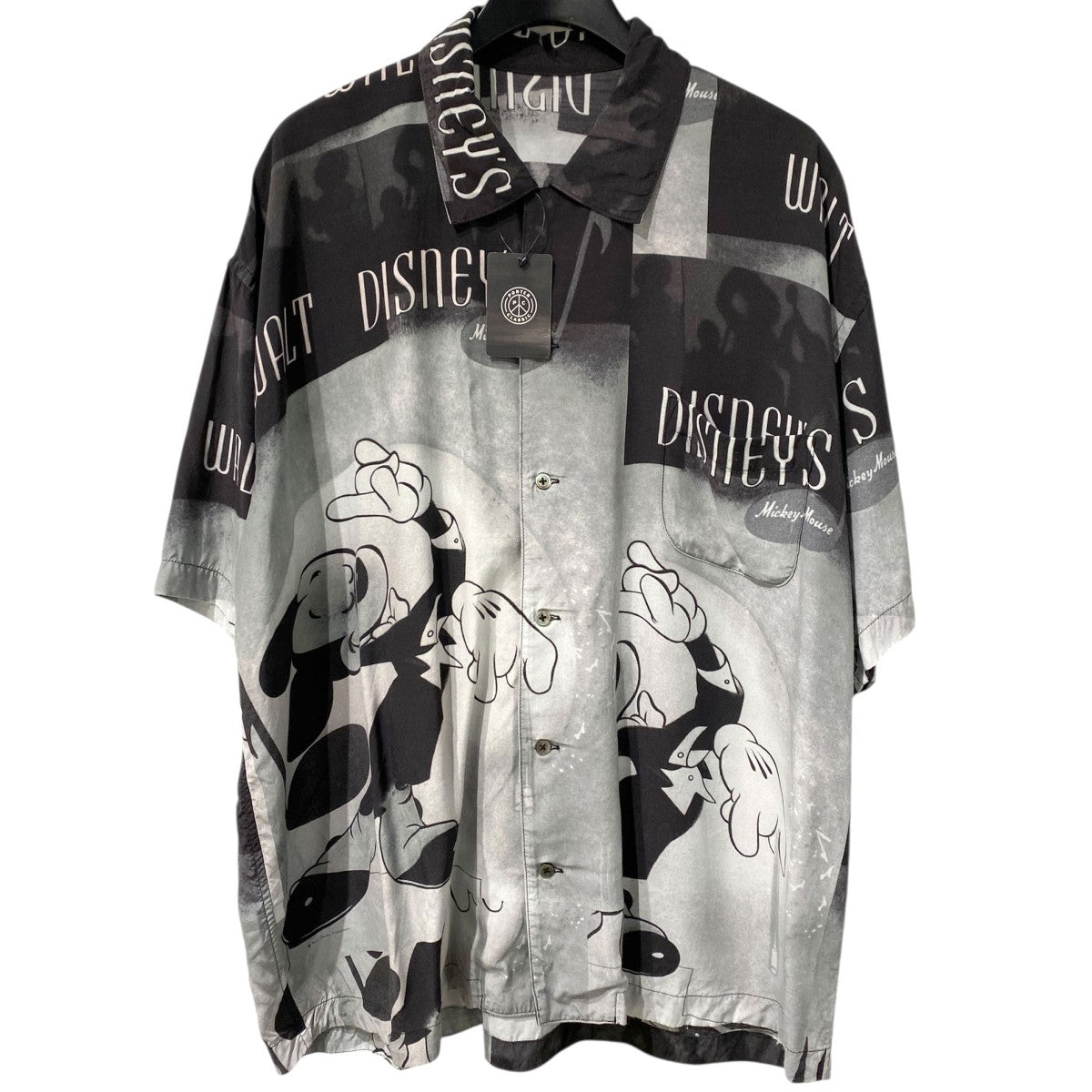 Porter Classic×Disney V／P PC Aloha Collection Shirt Mickey Mouseミッキーマウスアロハシャツ 古着・中古-1枚目のアイテム画像
