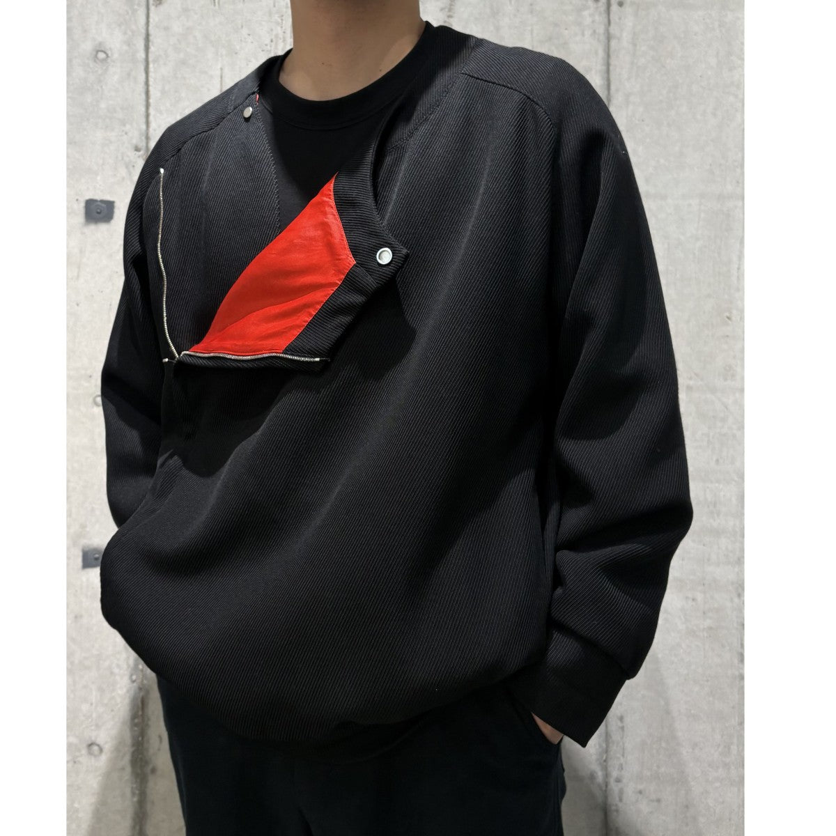 OVERCOAT 20AWWool Zip Blousonウールジップブルゾンジャケットプルオーバー 古着・中古-2枚目のアイテム画像