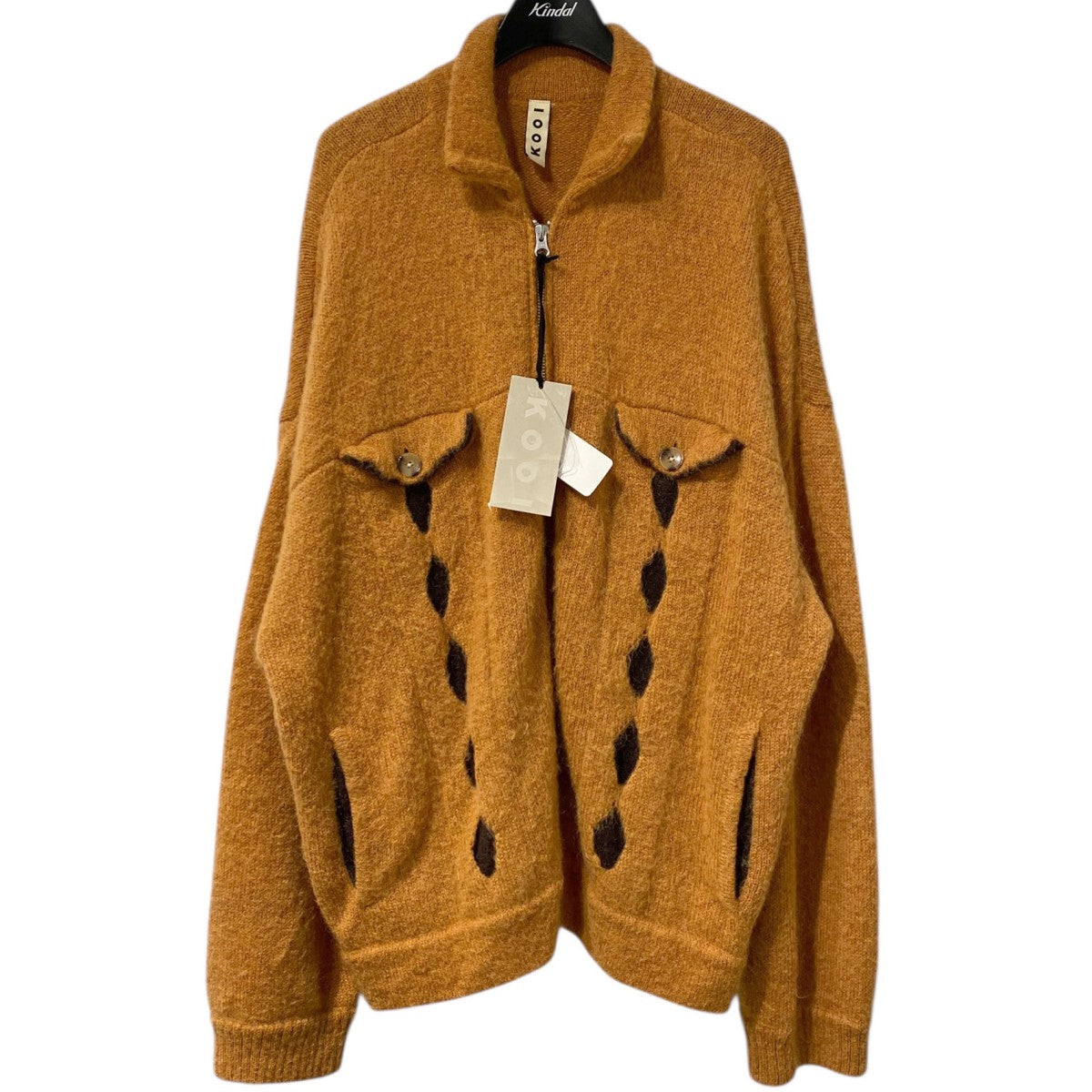 KOOI 23AWKNIT TRUCKER JACKETニットトラッカージャケット 古着・中古-1枚目のアイテム画像