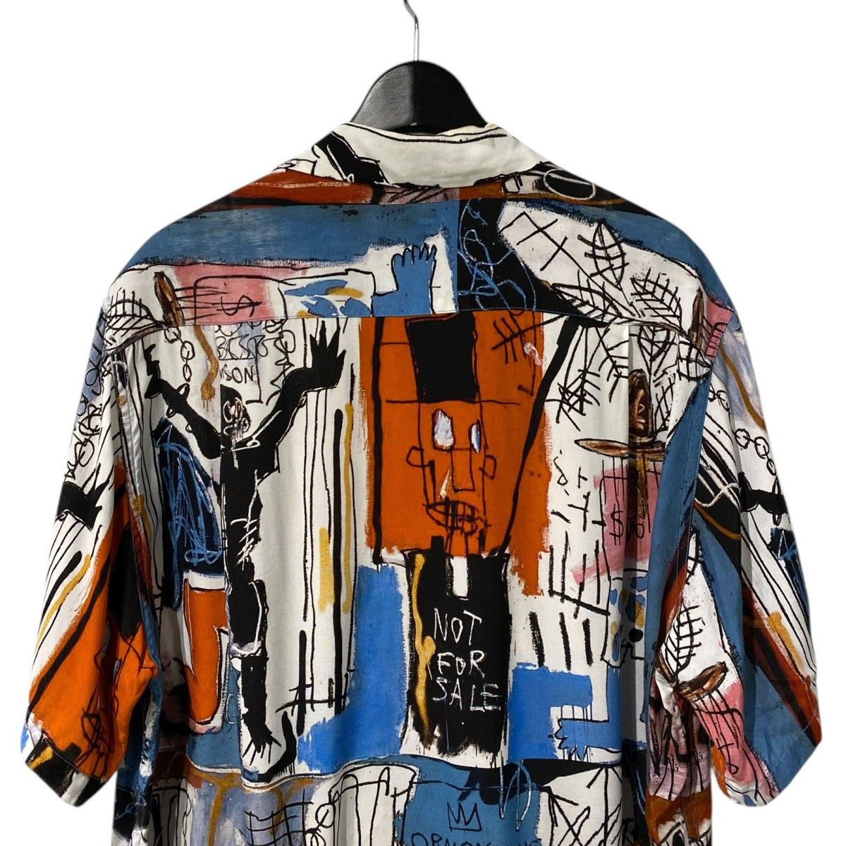 WACKO MARIA×Jean-Michel Basquiat 21SSS／S Hawaiian Shirt Type-3総柄アートデザインアロハシャツ 古着・中古-5枚目のアイテム画像