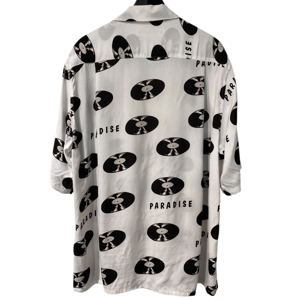 WACKO MARIA 24SSHAWAIIAN SHIRT S／S -TYPE 4ハワイアン総柄レコードアロハシャツ 古着・中古-2枚目のアイテム画像