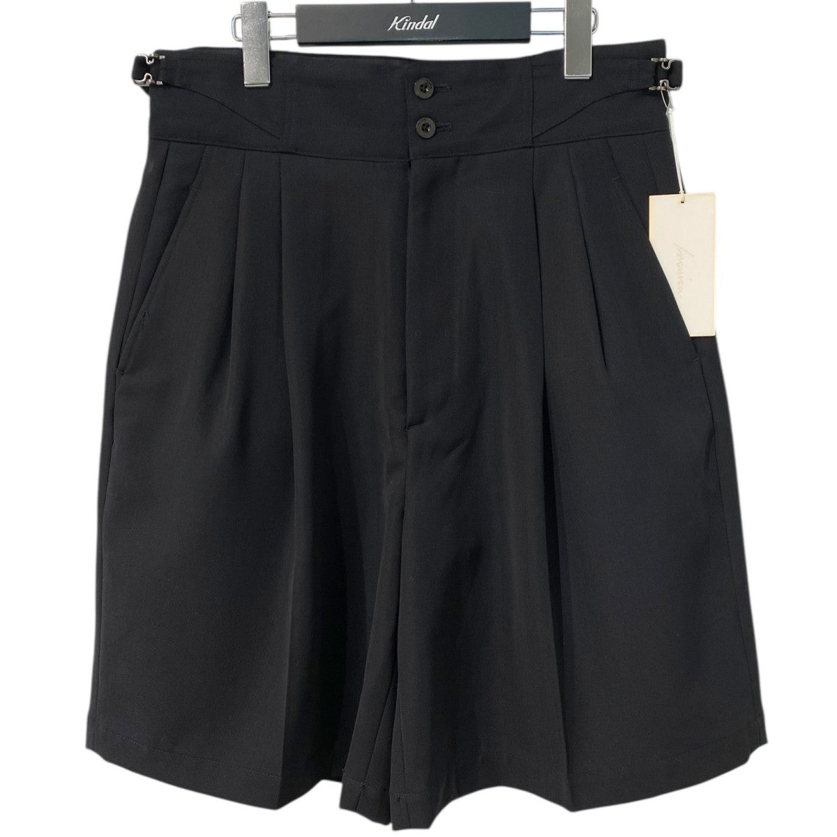 IRENISA TWO TUCKS WIDE SHORTS 2タックワイドショーツハーフパンツ 古着・中古-1枚目のアイテム画像