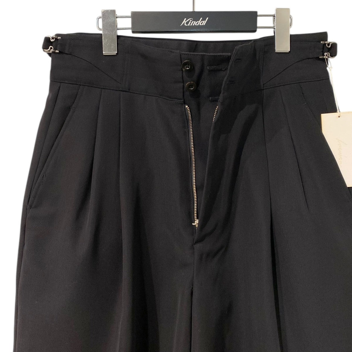 IRENISA(イレニサ) TWO TUCKS WIDE SHORTS 2タックワイドショーツ
