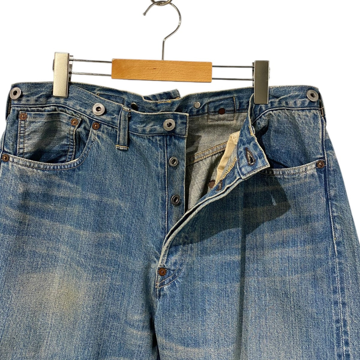 No．2 Washed Denim Pants Vintageウォッシュドヴィンテージ加工デニムパンツ
