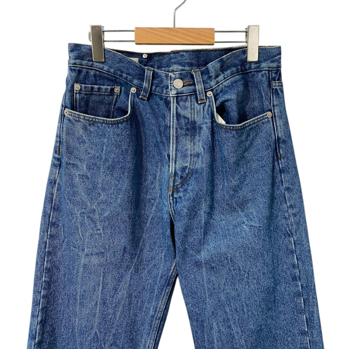 DRIES VAN NOTEN(ドリスヴァンノッテン) 22SSPINE USED加工WIDE DENIM