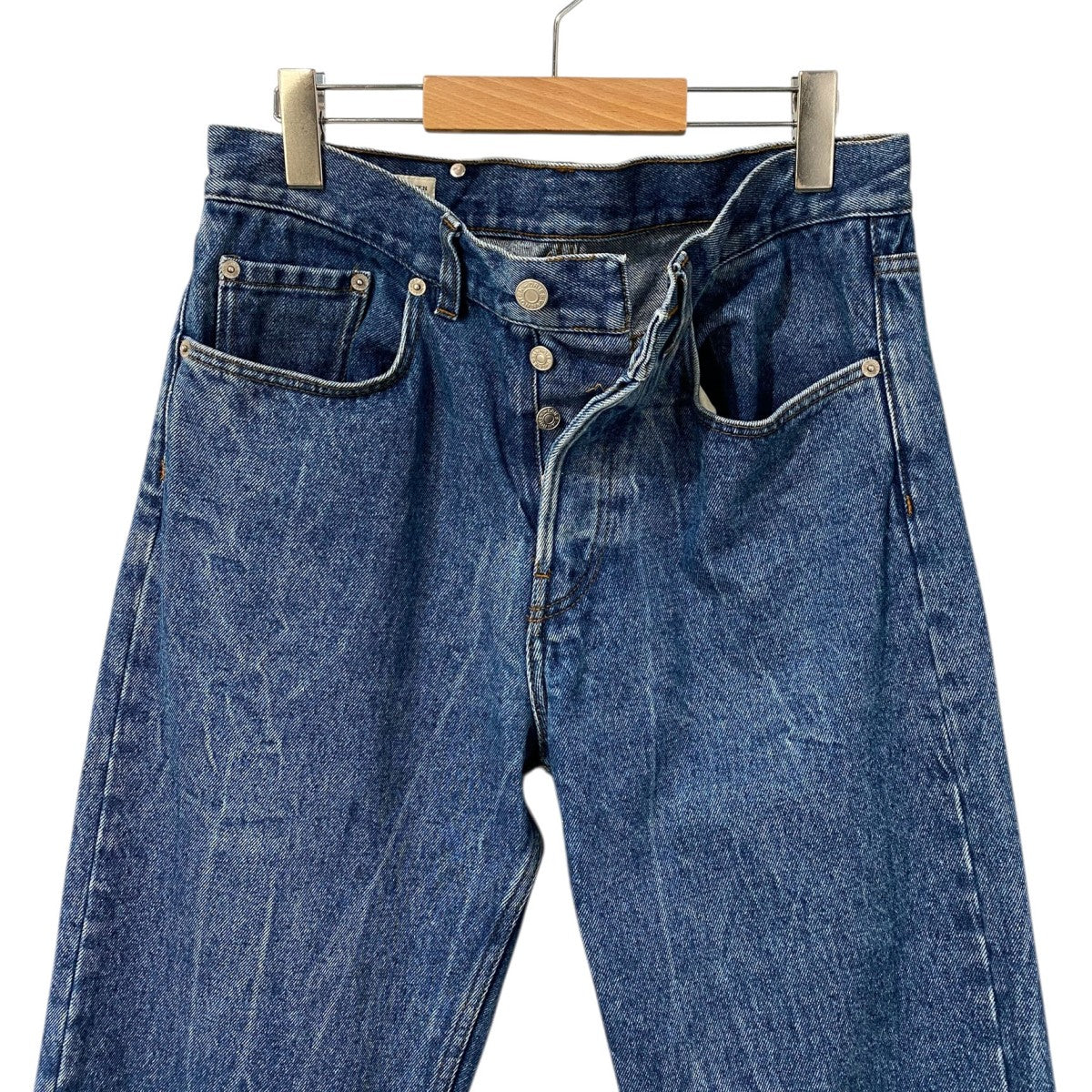 DRIES VAN NOTEN(ドリスヴァンノッテン) 22SSPINE USED加工WIDE DENIM