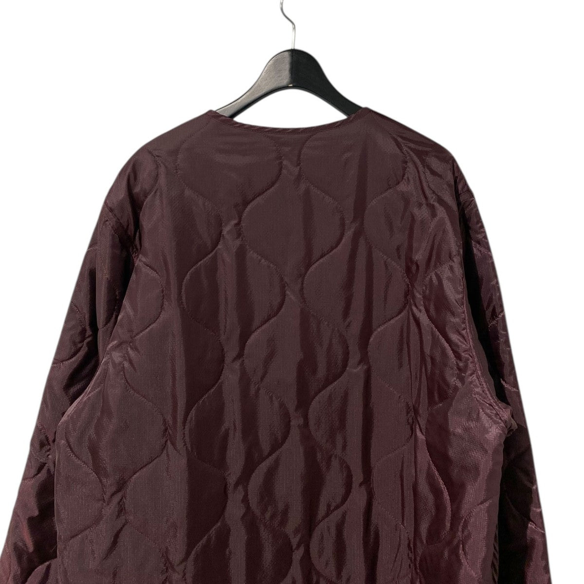 バーガンディ キルティングジャケット DRIES VAN NOTEN(ドリスヴァンノッテン) 24SSVOLSON GD 8502 M．W