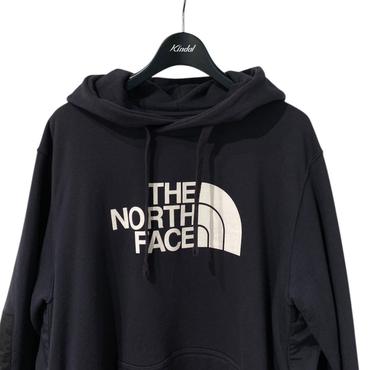 sacai×THE NORTH FACE 17AWHOODIEサイドファスナードッキングロゴパーカーフーディ 古着・中古-5枚目のアイテム画像