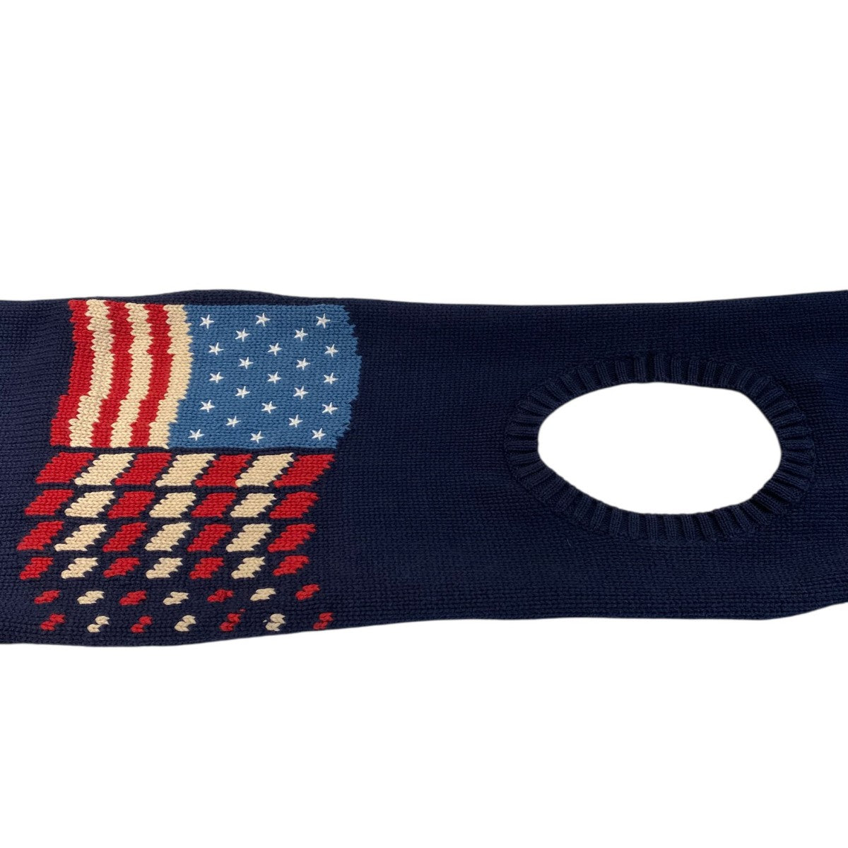 DAIRIKU 18AWAmerica Knit Muffler 星条旗マフラー 古着・中古-6枚目のアイテム画像