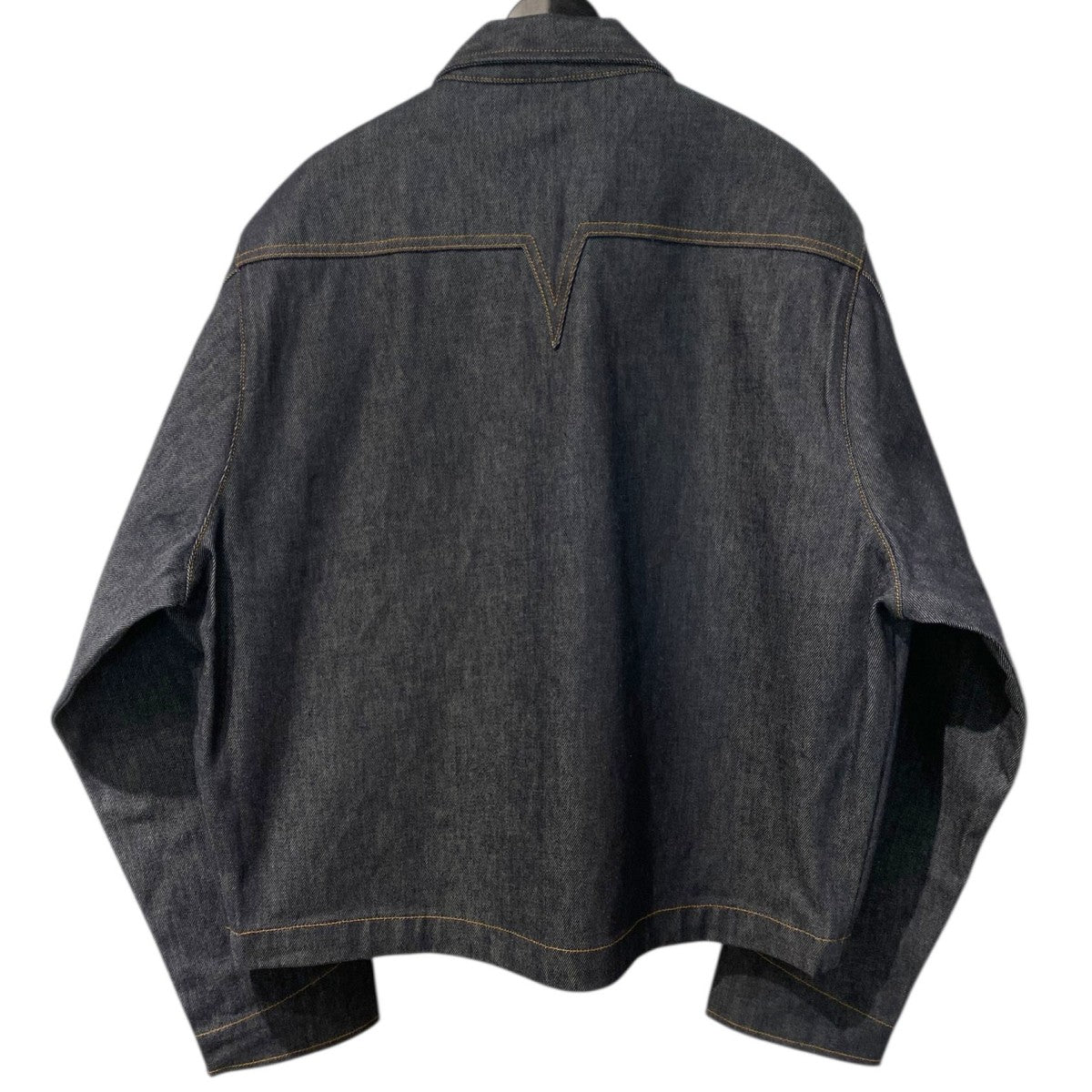 25AWMechanic Denim Jacket／ZIP UPデニムZIPオーバーサイズジャケット