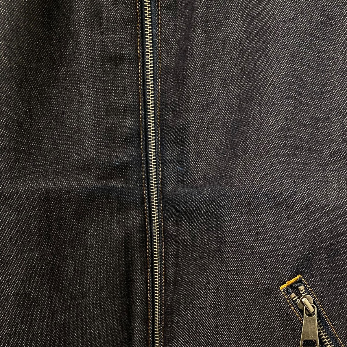 25AWMechanic Denim Jacket／ZIP UPデニムZIPオーバーサイズジャケット