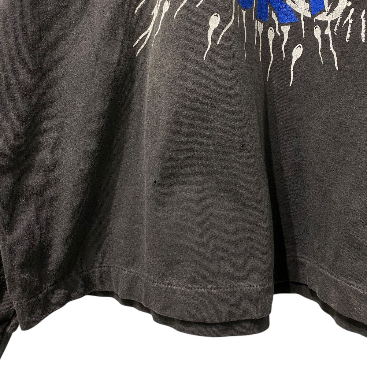 SAINT MICHAEL×Kosuke Kawamura 24AWKK LS TEE／NOTHING IMP Vintageヴィンテージー加工ロングスリーブロンT 古着・中古-6枚目のアイテム画像
