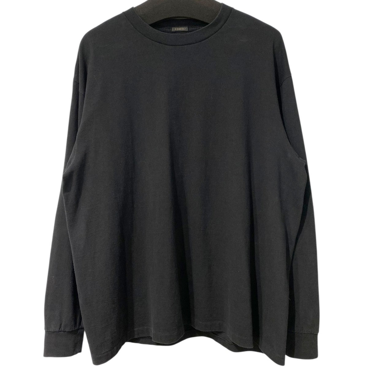 COMOLI(コモリ) 23AW空紡天竺 長袖Tシャツロングスリーブカットソー