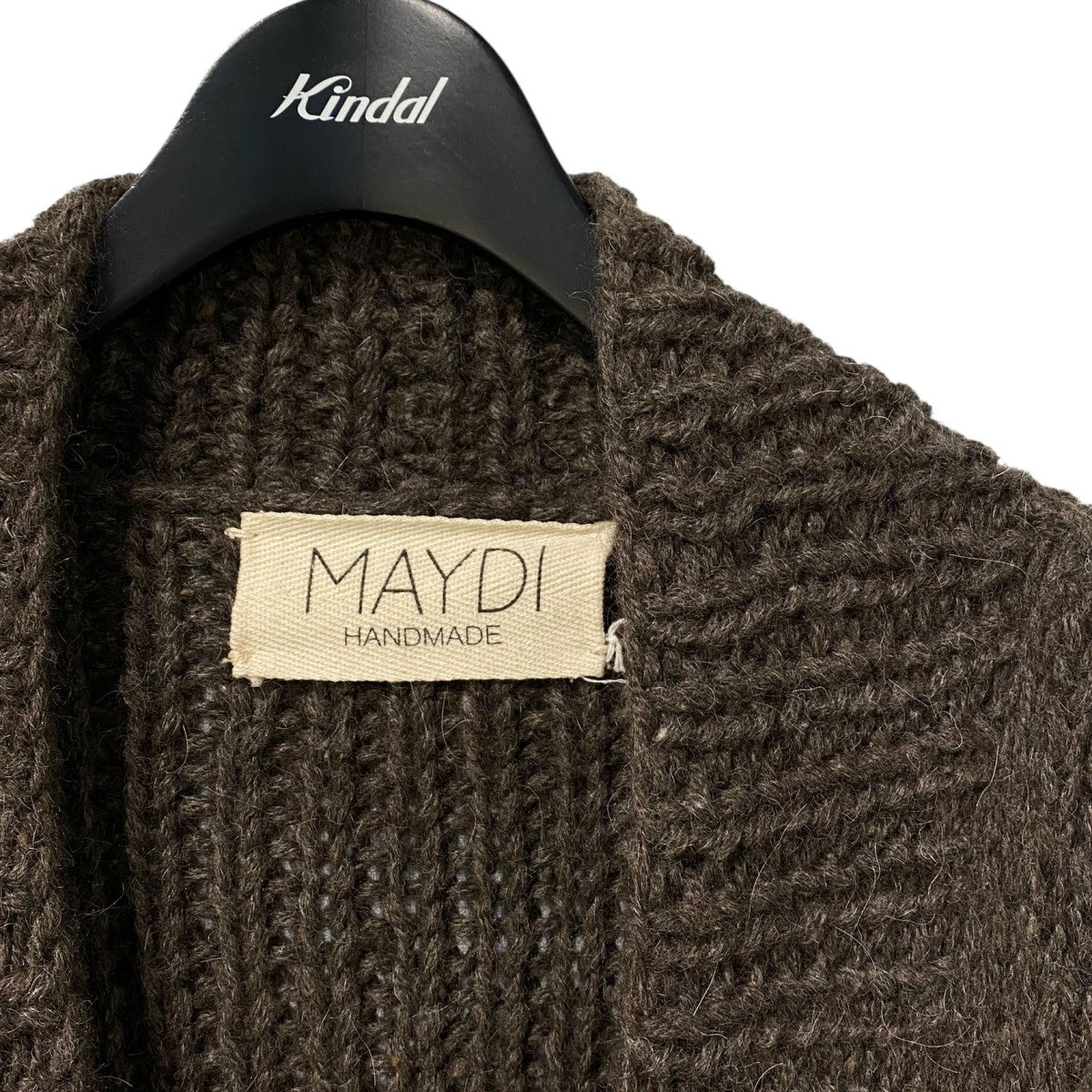 MAYDI Cardigan Oversize Rib Knitted Large Pocketsオーバーサイズカーディガン 古着・中古-7枚目のアイテム画像