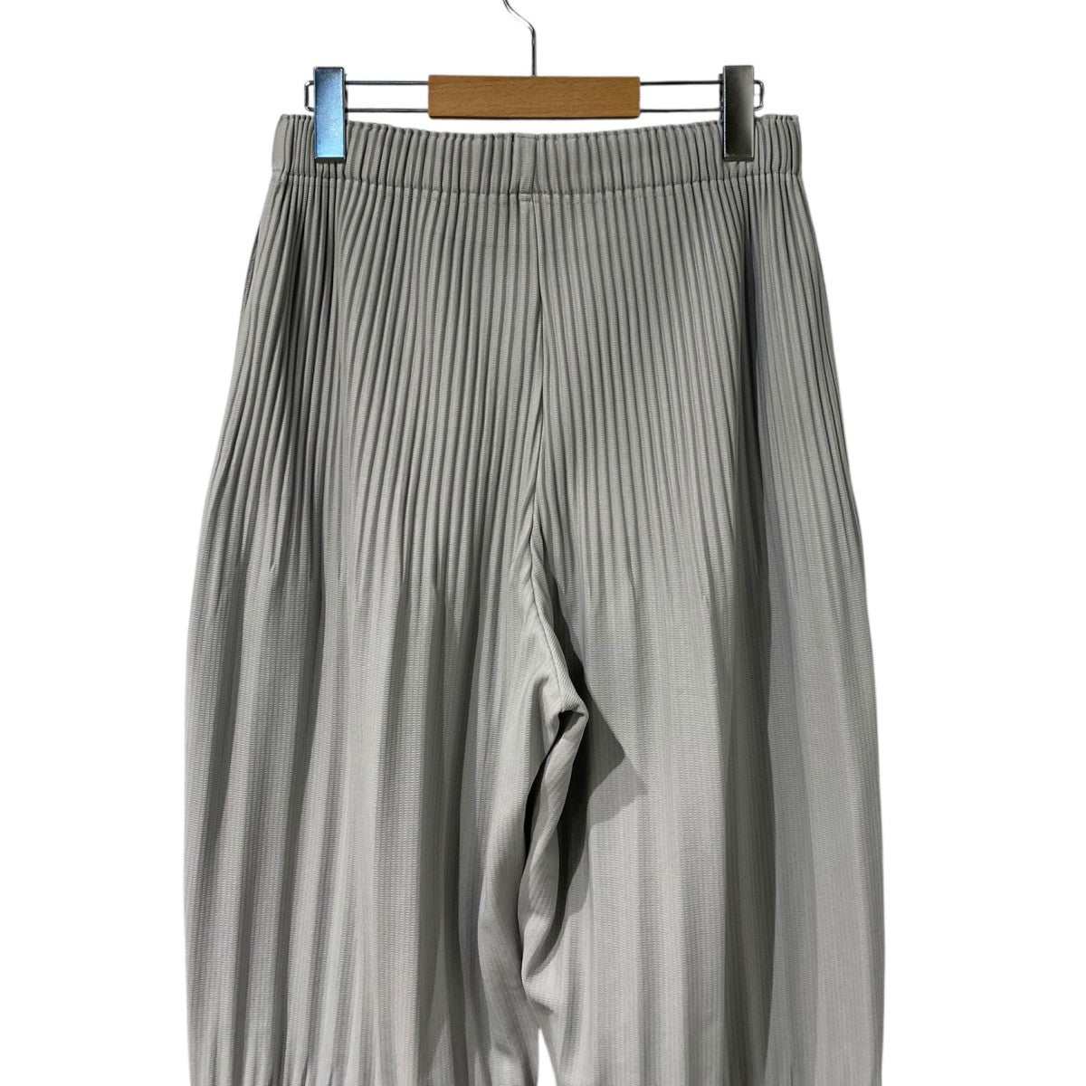 HOMME PLISSE ISSEY MIYAKE BASICライン／シーズンレスPleats／Taperedプリーツテーパードイージーパンツ 古着・中古-6枚目のアイテム画像