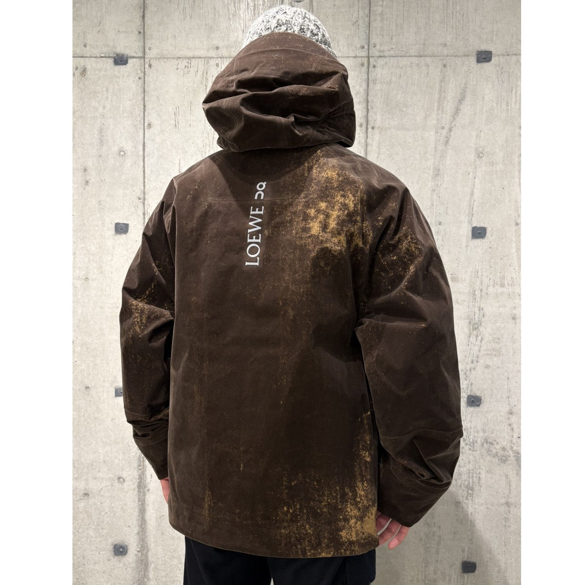 LOEWE×On 25AWTECHテックMountain Parka加工マウンテンパーカジャケット 古着・中古-3枚目のアイテム画像