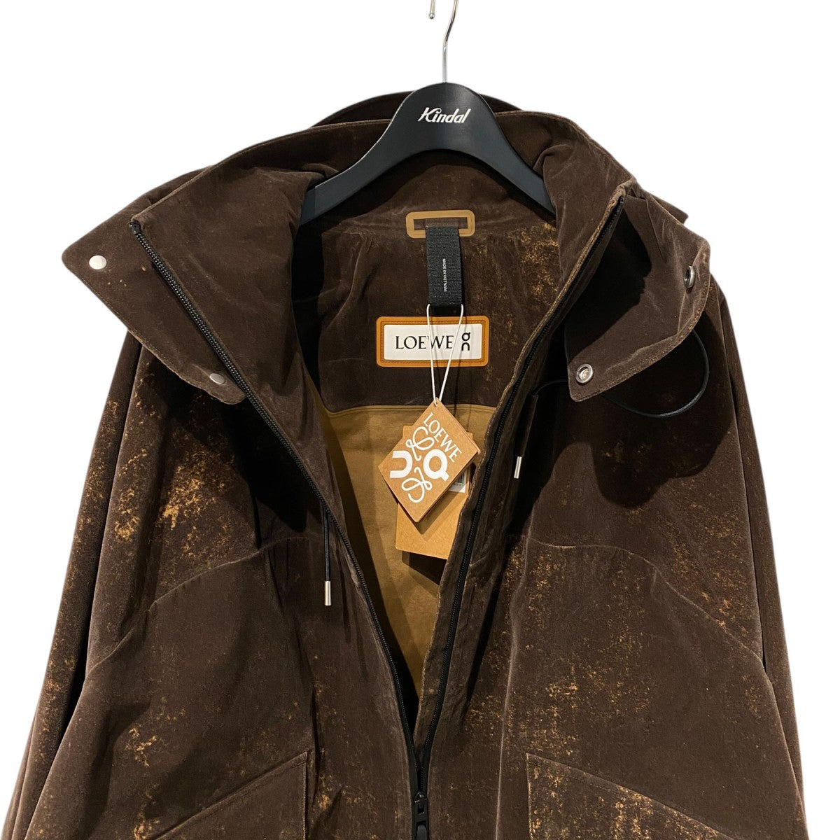 LOEWE×On 25AWTECHテックMountain Parka加工マウンテンパーカジャケット 古着・中古-9枚目のアイテム画像
