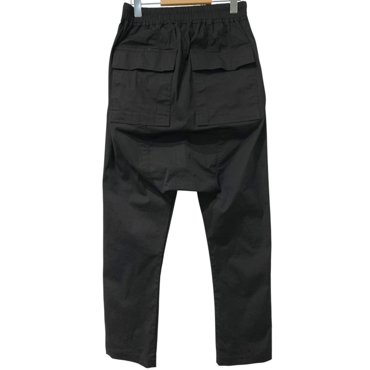 25SSDrawstring Long Pants TE素材HEAVY COTTON POPLINウォッシュ加工ロングイージーストレッチパンツ