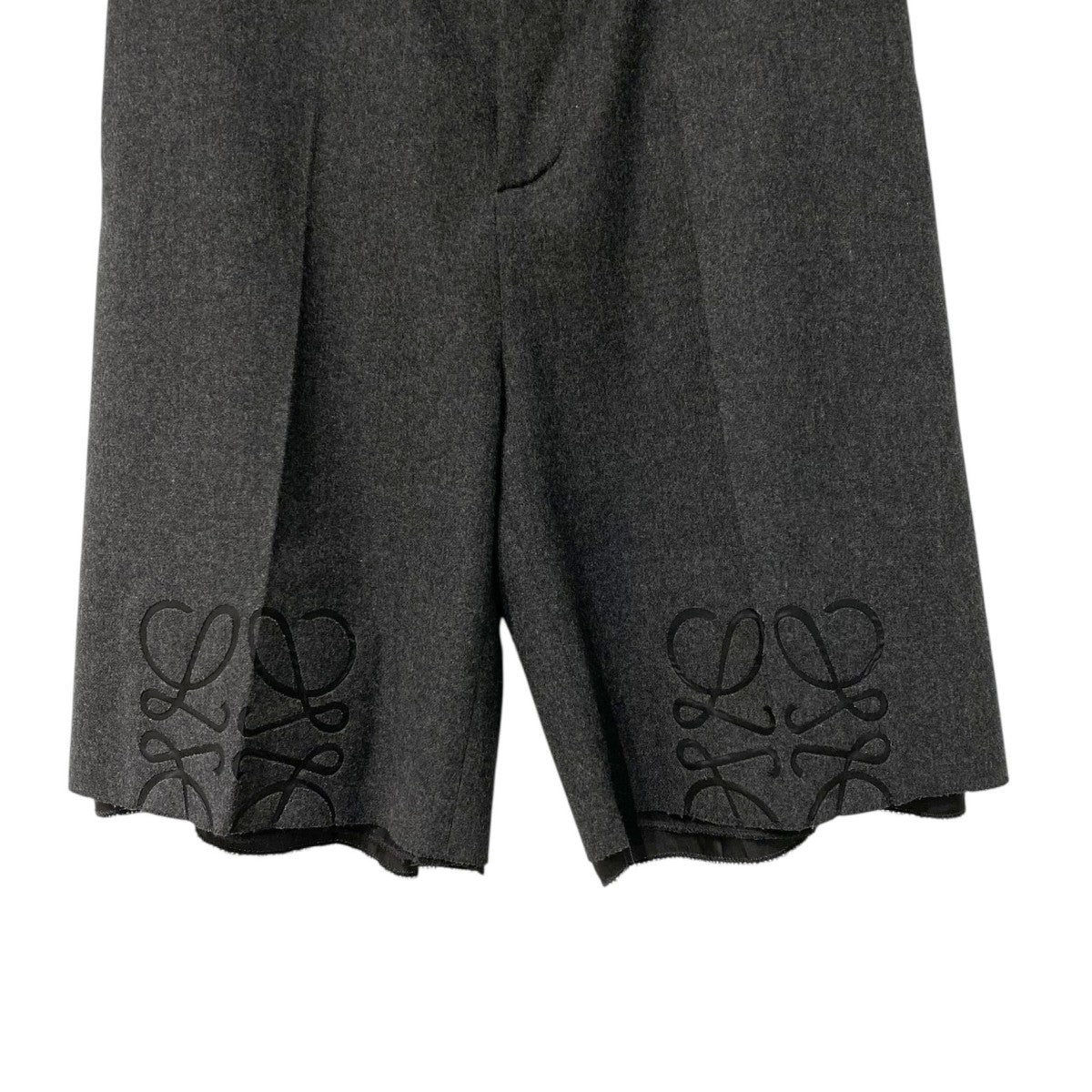LOEWE 25AWAnagram Shorts Wool Cashmereアナグラムロゴショーツハーフパンツ 古着・中古-4枚目のアイテム画像